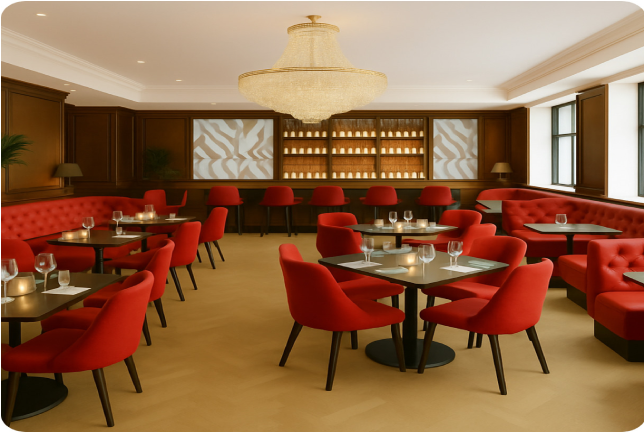 Exterior view of Chillers on the Green restaurant Dublin